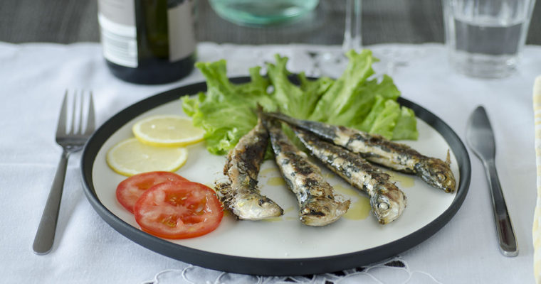Grilled sardines… memories of Spain