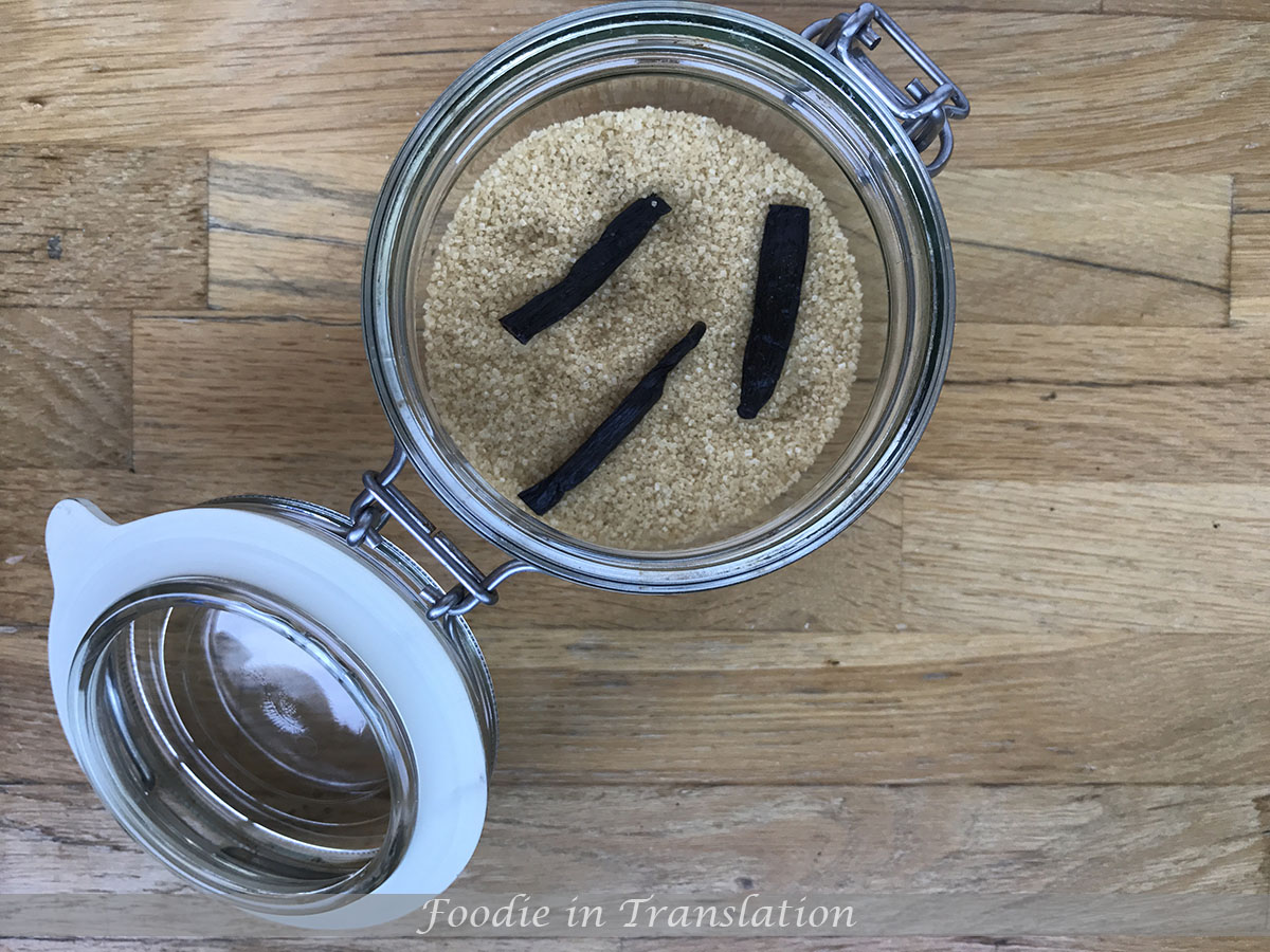 Vanilla dark brown sugar homemade