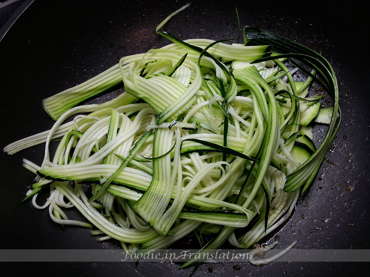 Spaghetti di zucchine_step2