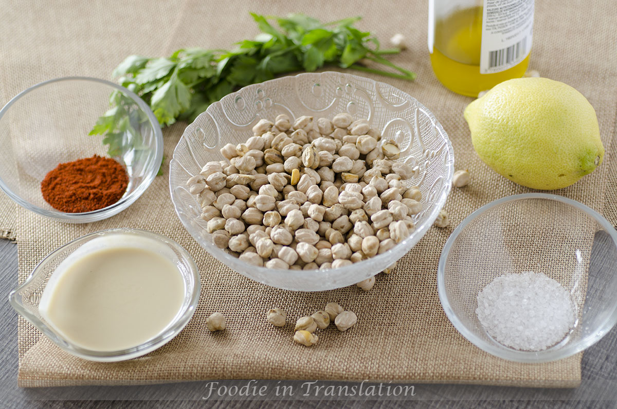 Houmous de pois chiches_step1