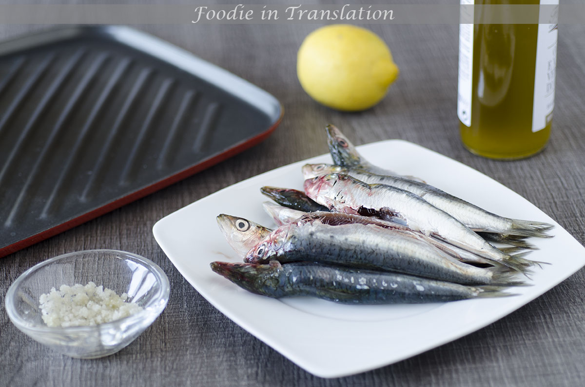 Sardine grigliate_step1