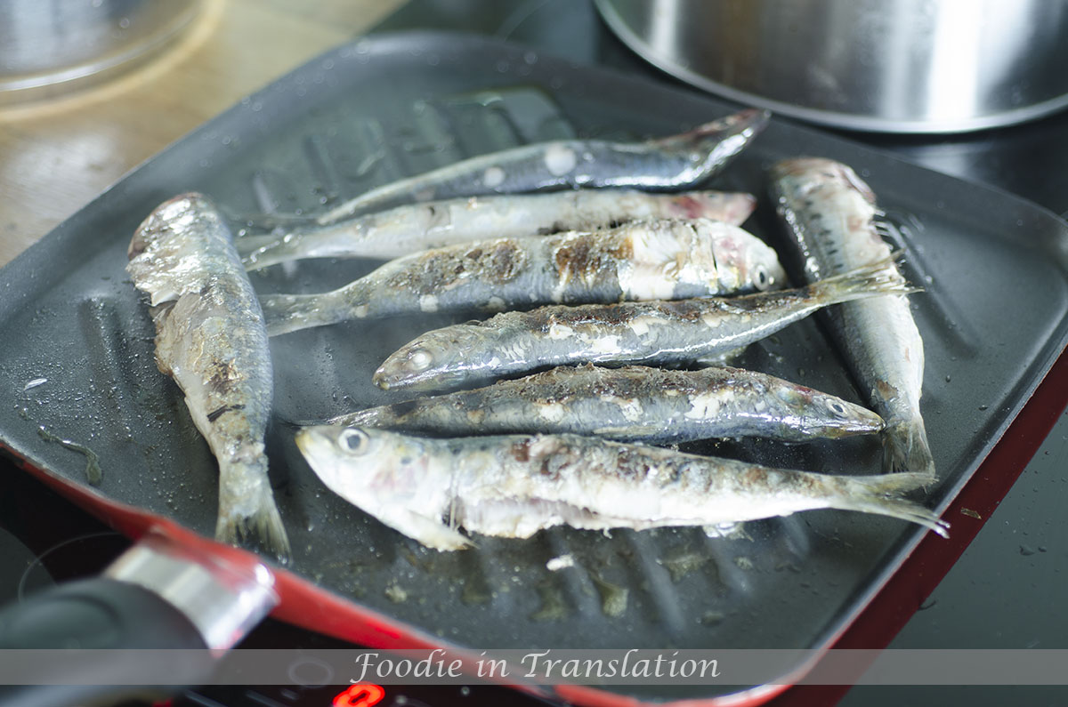 Grilled sardines_step2