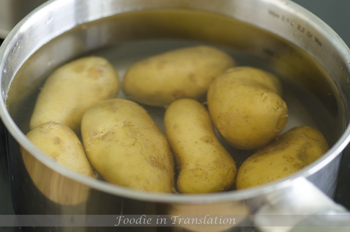 Pommes de terre écrasées