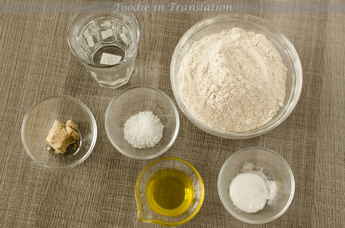 Whole-wheat pizza dough_step1