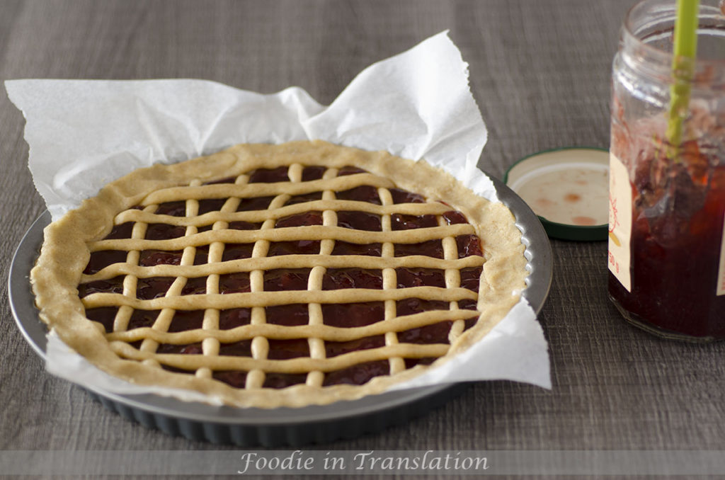 Crostata with strawberry jam_step3