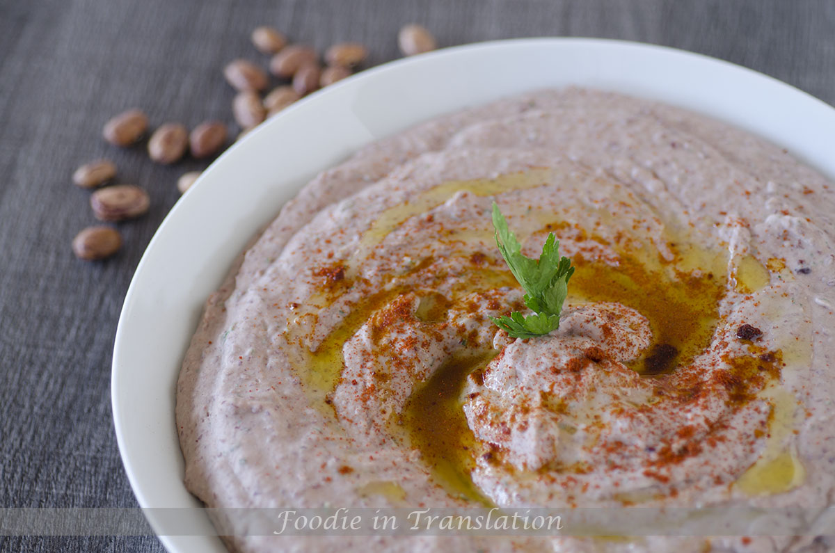 Houmous de haricots rouges